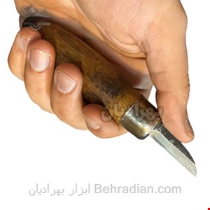 مغار چاقویی پیکر تراشی چوب روخم  4 سانت