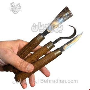 ست 3 عددی مغار قاشق تراشی