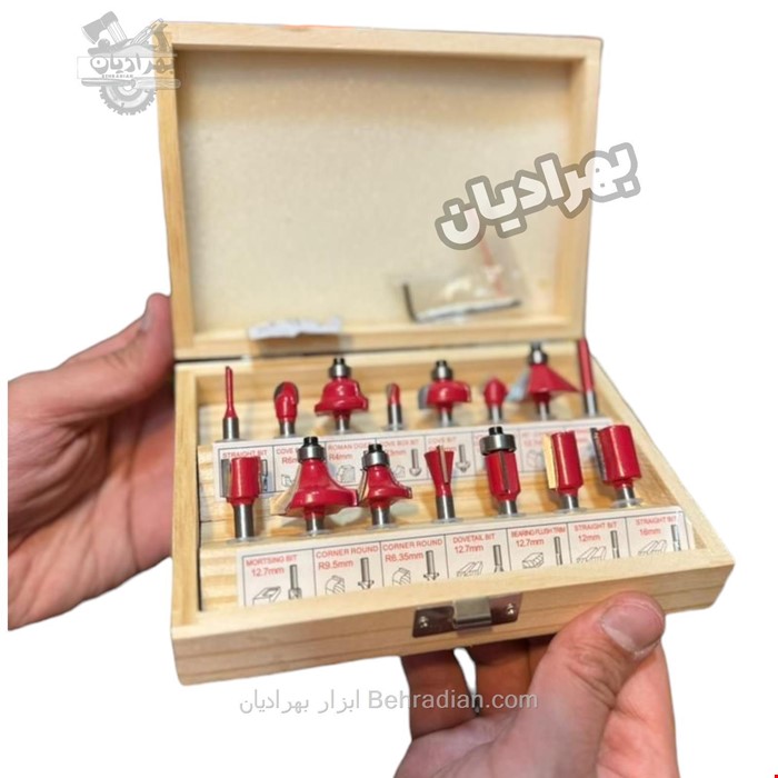 تیغ اور فرز شفت 6 مجموعه 15 عددی