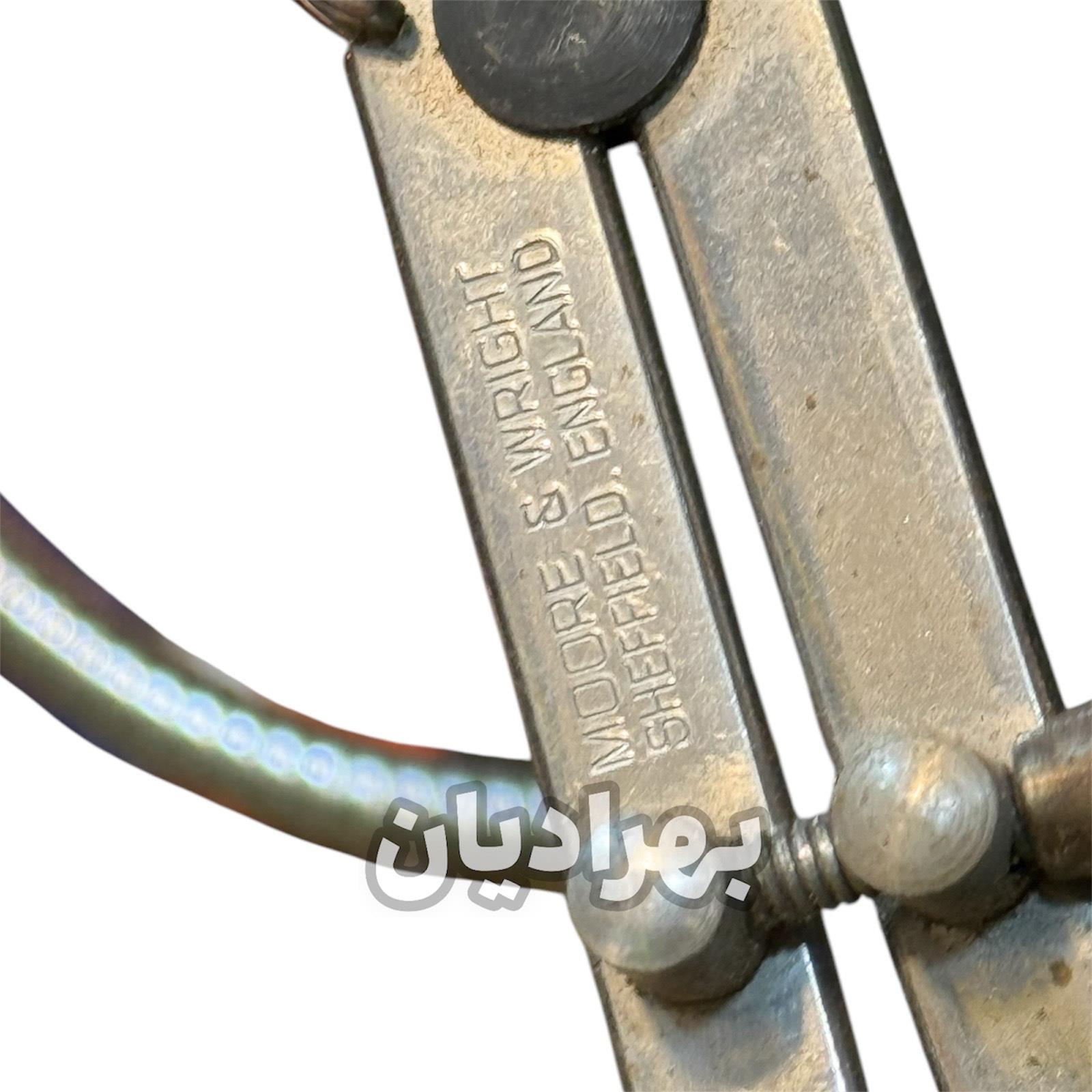 پرگار شکمی خراطی 10 سانتی قدیمی انگلیس