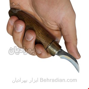 مغار چاقویی پیکرتراشی چوب مدل کرگدنی