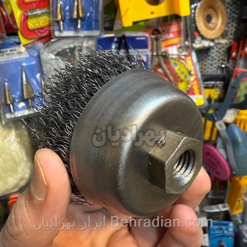 فرچه سیمی کاسه ای