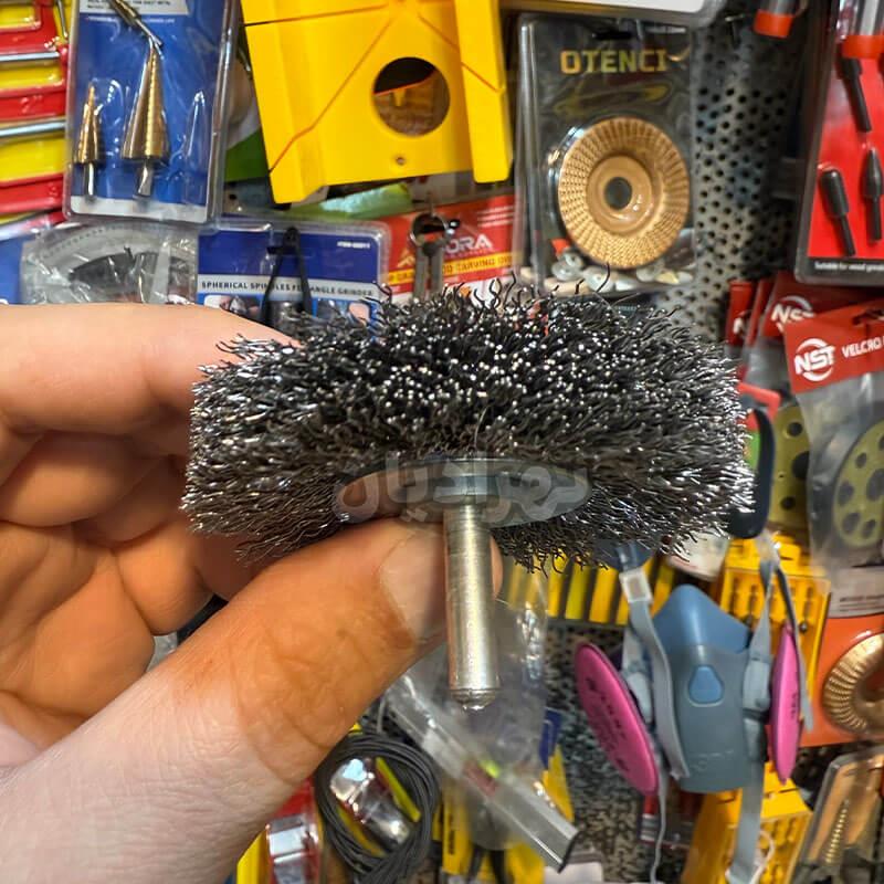 فرچه سیمی تخت دریلی