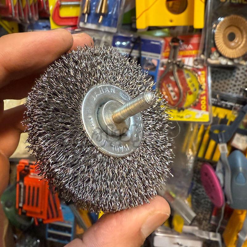 فرچه سیمی تخت دریلی