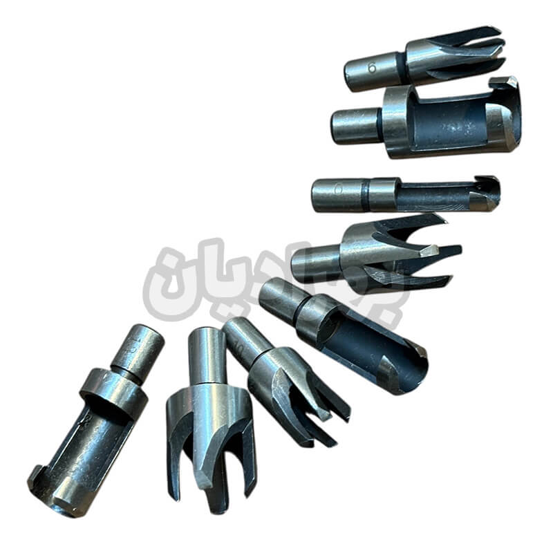 مته پین تراش چوب مجموعه 8 عددی