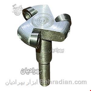 چوب ساب الماسه HS6 مینی کاتر گرد ۳ تیغ شفت 6 ( فقط کاربر حرفه ای )