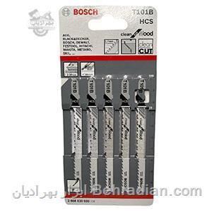 تیغ اره عمود بر ام دی اف T101B بوش اصلی کارت ۵ عددی 