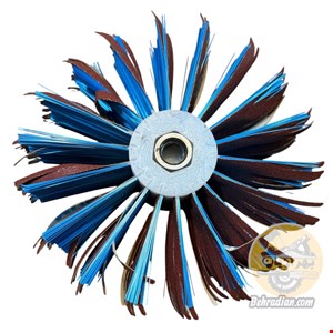 سنباده براش ( فرچه ای )18 سانت مینی فرزیP150