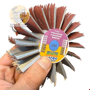 سنباده براش ( فرچه ای ) مینی فرزی 13 سانت P120