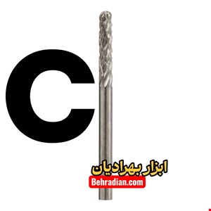  فرز فرم الماسه ظریف کاری استوانه سرگرد C