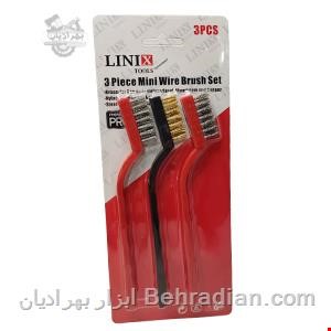 فرچه مسواکی سیمی 3 عددی LINIX