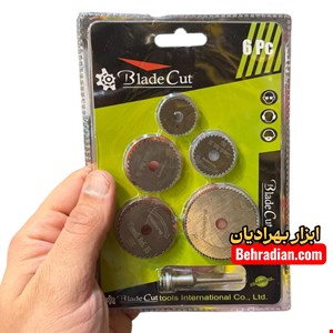فرز اره ای مینیاتوری HSS مجموعه 6 پارچه بلیدکات
