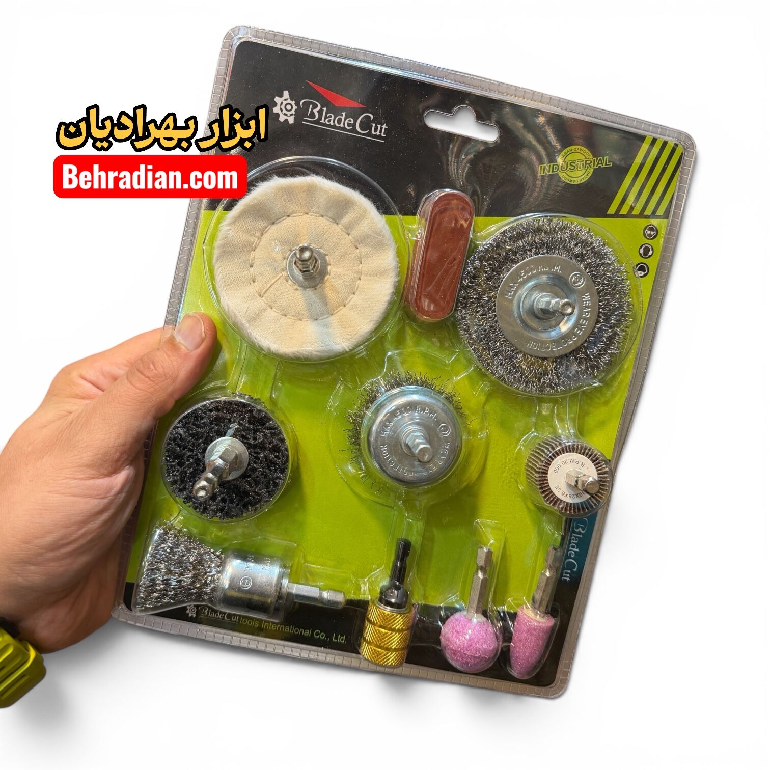 مجموعه ۱۰ پارچه پولیش و سنگ زنی
