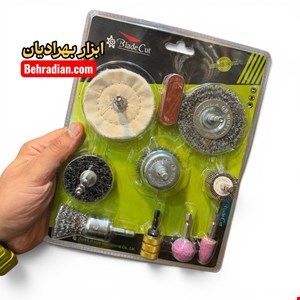 ست پرداخت و سنگ زنی مجموعه ۱۰ پارچه