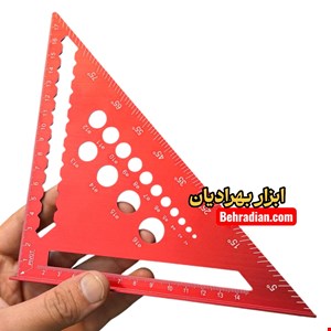 گونیا همه کاره آلومینیومی دایره دار ۱۸ سانت