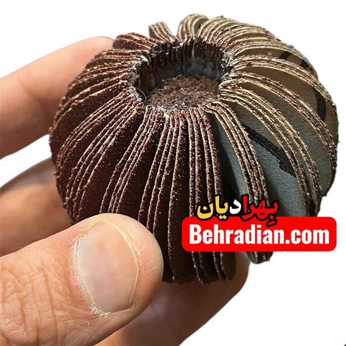 سنباده کروی مینی فرزی ۷ سانت P80