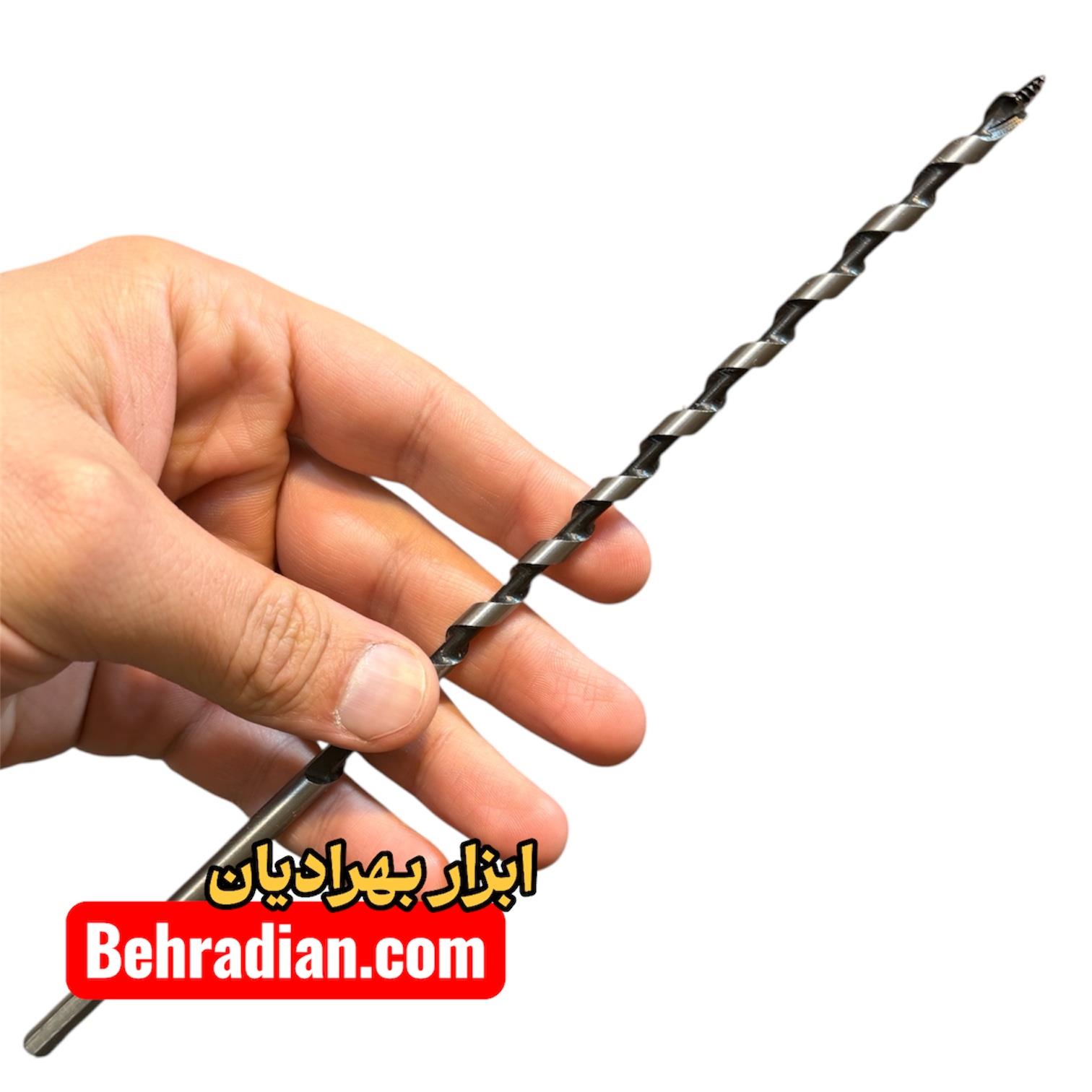 ۶ میلیمتر طول ۲۵ سانتیمتر