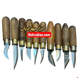 مغار چاقویی پیکرتراشی چوب ۱۰ عددی