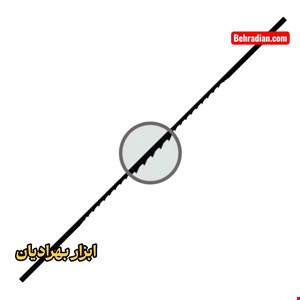 تیغ بدون پین‌ ۰/۲ دستگاه اره مویی ۱ عدد نیکوا آلمان