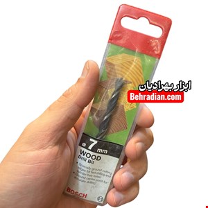 مته‌ نیش دار‌ چوب ۷ میل بوش آلمان