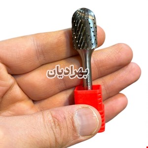 فرز الماسه شیار ضبدری C تخم مرغی ۱۶ میل شفت ۶