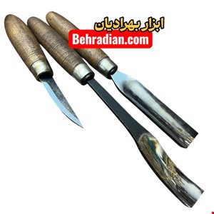 ست مغار کاسه تراش ۳ عددی