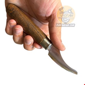 مغار چاقویی پیکر تراشی چوب مدل شمشیری