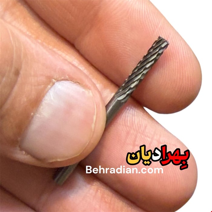 فرز فرم الماسه استوانه نوک ۳ دنباله ۳