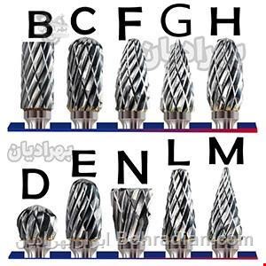 فرز فرم الماسه تکی شیار ضبدری چوب ساب فلز ساب ( نوک 6 دنباله 3 )