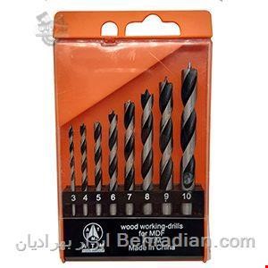 جعبه مته ۸ عددی نیش دار چوب A.T.M