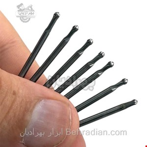 فرز فرم الماسه ظریف تکی D چوب ساب فلز ساب ( نوک ۲ دنباله 2 )