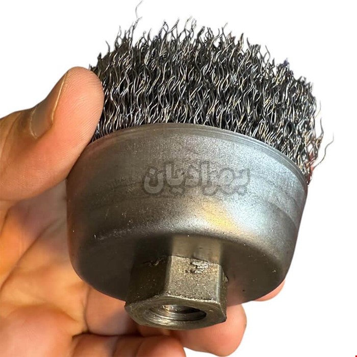 فرچه سیمی کاسه ای مینی فرز