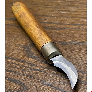مغار چاقویی پیکر تراشی چوب مدل کرگدن