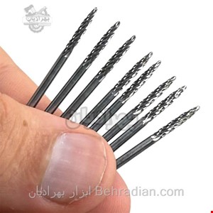 فرز فرم الماسه ظریف تکی M چوب ساب فلز ساب ( نوک ۲ دنباله 2 )