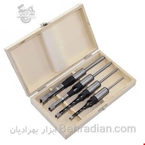ست مته مربع زن به همراه رابط دریل