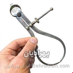 پرگار شکمی خراطی 10 سانتی قدیمی انگلیس