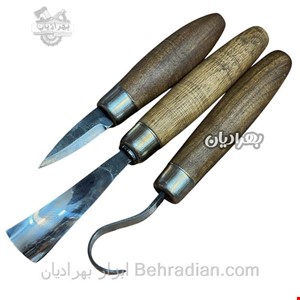 ست 3 عددی مغار قاشق تراشی
