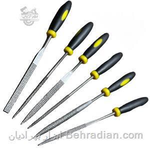 سوهان چوب ساب دم موشی ظریف کاری 6 عددی