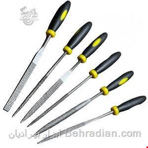 سوهان چوب ساب دم موشی ظریف کاری 6 عددی